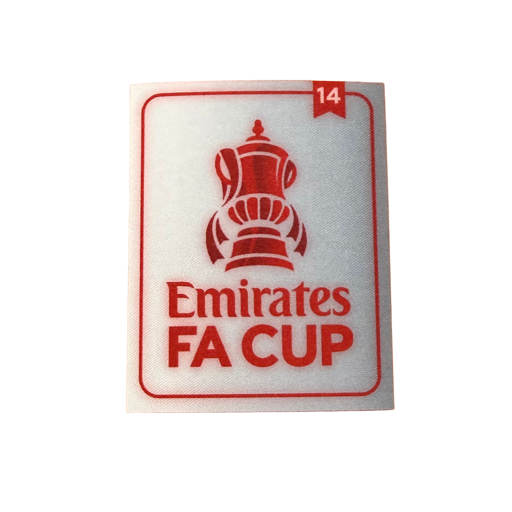 FA Cup 14x Winner and Holder Sleeve Patch