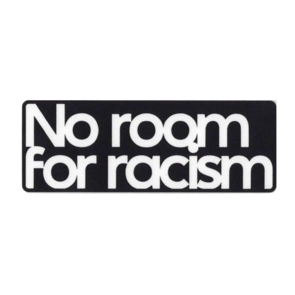 No Room For Racism Sleeve Patch